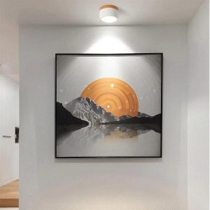 Cylindrical Flush Mount Downlight, Aluminum Body, Integrated 10W LED, Two Sizes