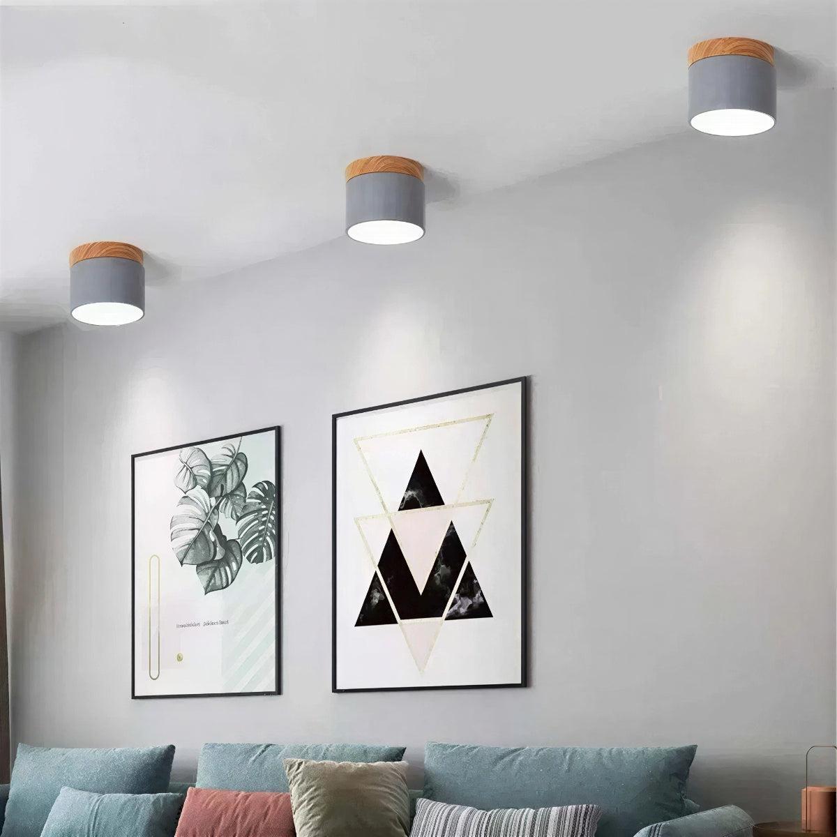 Cylindrical Flush Mount Downlight, Aluminum Body, Integrated 10W LED, Two Sizes - Image 5